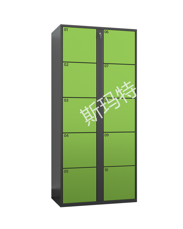 10 door auxiliary cabinet for intelligent express delivery